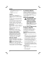 Preview for 62 page of DeWalt DW263 Original Instructions Manual