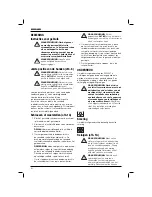 Preview for 64 page of DeWalt DW263 Original Instructions Manual