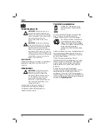 Preview for 90 page of DeWalt DW263 Original Instructions Manual