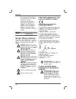 Preview for 110 page of DeWalt DW263 Original Instructions Manual