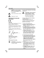 Preview for 44 page of DeWalt DW292 Instructions Manual