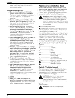 Предварительный просмотр 6 страницы DeWalt DW303 Original Instructions Manual