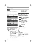 Предварительный просмотр 74 страницы DeWalt DW304 Original Instructions Manual