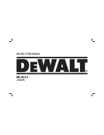 DeWalt DW331-XE Instruction Manual preview