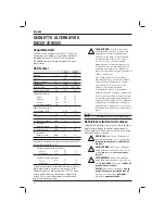 Предварительный просмотр 52 страницы DeWalt DW341 Original Instructions Manual