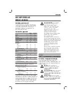 Предварительный просмотр 61 страницы DeWalt DW341 Original Instructions Manual