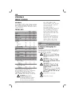 Предварительный просмотр 70 страницы DeWalt DW341 Original Instructions Manual