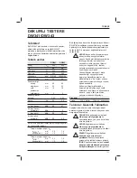 Предварительный просмотр 105 страницы DeWalt DW341 Original Instructions Manual