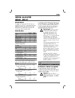 Preview for 31 page of DeWalt DW390 Instructions Manual