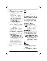 Preview for 55 page of DeWalt DW390 Instructions Manual