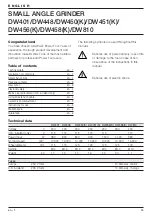 Preview for 16 page of DeWalt DW401K Instructions Manual