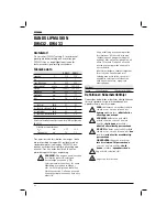 Preview for 84 page of DeWalt DW432 Original Instructions Manual