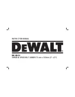 DeWalt DW433-XE Instruction Manual preview