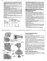 Предварительный просмотр 3 страницы DeWalt DW474 Instruction Manual