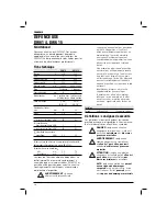 Preview for 40 page of DeWalt DW614 Original Instructions Manual