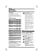 Preview for 58 page of DeWalt DW614 Original Instructions Manual