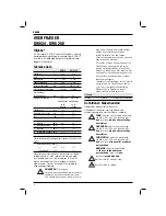 Preview for 8 page of DeWalt DW624 Original Instructions Manual