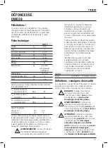 Предварительный просмотр 39 страницы DeWalt DW629 Instructions Manual