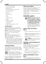 Предварительный просмотр 74 страницы DeWalt DW629 Instructions Manual