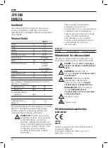 Предварительный просмотр 78 страницы DeWalt DW629 Instructions Manual