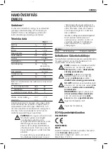 Предварительный просмотр 85 страницы DeWalt DW629 Instructions Manual