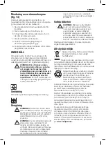 Предварительный просмотр 91 страницы DeWalt DW629 Instructions Manual