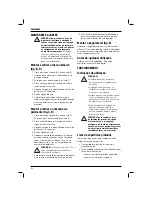 Preview for 86 page of DeWalt DW630 Original Instructions Manual