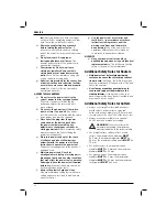 Preview for 26 page of DeWalt DW670 Instructions Manual