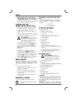 Preview for 44 page of DeWalt DW670 Instructions Manual