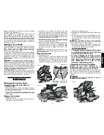 Предварительный просмотр 23 страницы DeWalt DW70 Instruction Manual