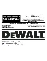 DeWalt DW703 Instruction Manual предпросмотр