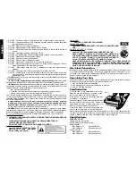 Предварительный просмотр 4 страницы DeWalt DW703 Instruction Manual