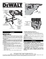 DeWalt DW7050 Quick Start Manual preview