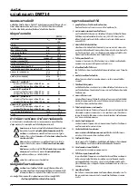 Предварительный просмотр 58 страницы DeWalt DW714 Series Original Instructions Manual