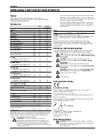 Preview for 10 page of DeWalt DW716 Original Instructions Manual