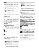 Preview for 38 page of DeWalt DW717 Original Instructions Manual