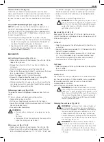 Предварительный просмотр 19 страницы DeWalt DW717XPS Original Instructions Manual