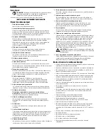 Предварительный просмотр 98 страницы DeWalt DW718 Original Instructions Manual