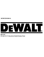 Preview for 2 page of DeWalt DW734-XE Instruction Manual