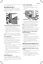 Предварительный просмотр 9 страницы DeWalt DW734 Instruction Manual