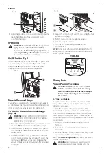 Предварительный просмотр 10 страницы DeWalt DW734 Instruction Manual