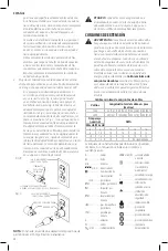 Предварительный просмотр 36 страницы DeWalt DW734 Instruction Manual