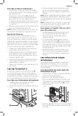 Предварительный просмотр 39 страницы DeWalt DW734 Instruction Manual