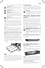 Предварительный просмотр 41 страницы DeWalt DW734 Instruction Manual