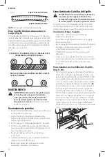 Предварительный просмотр 42 страницы DeWalt DW734 Instruction Manual