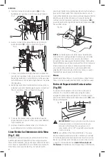 Предварительный просмотр 44 страницы DeWalt DW734 Instruction Manual