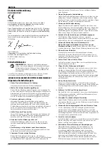Предварительный просмотр 22 страницы DeWalt DW743N Original Instructions Manual