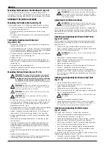 Предварительный просмотр 38 страницы DeWalt DW743N Original Instructions Manual