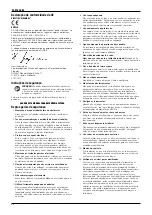 Предварительный просмотр 98 страницы DeWalt DW743N Original Instructions Manual