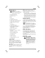 Предварительный просмотр 121 страницы DeWalt DW745 Original Instructions Manual